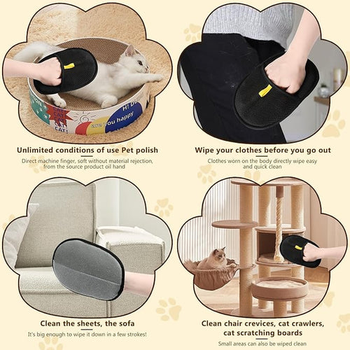 Pet Hair Remover Electrostatic Gloves